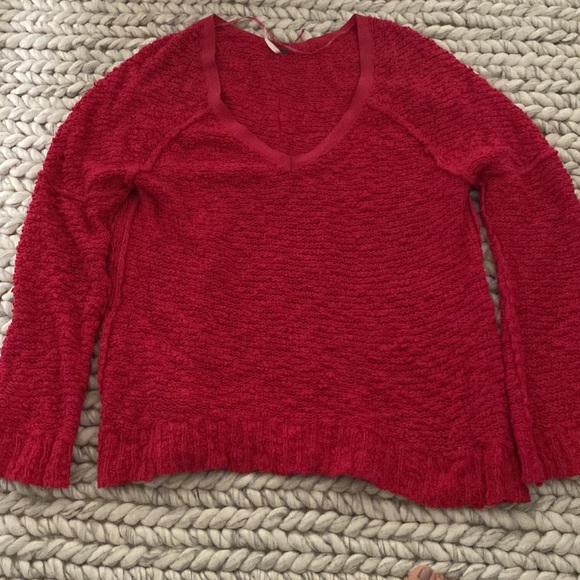 Sweater Red Color Free People - Picture 2 of 2